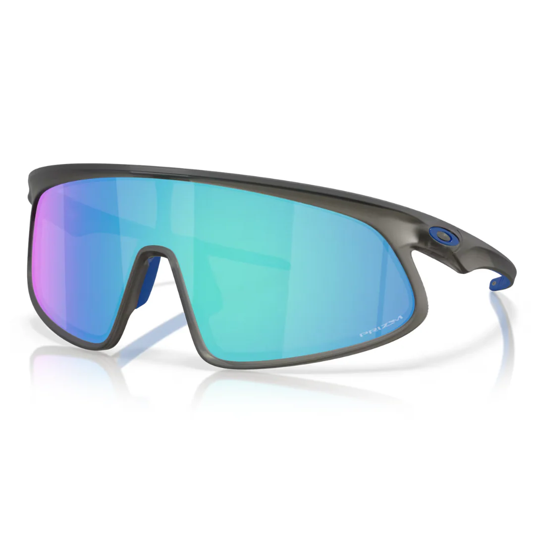 Occhiali Oakley RSLV - Matte Grey Smoke / Prizm Sapphire