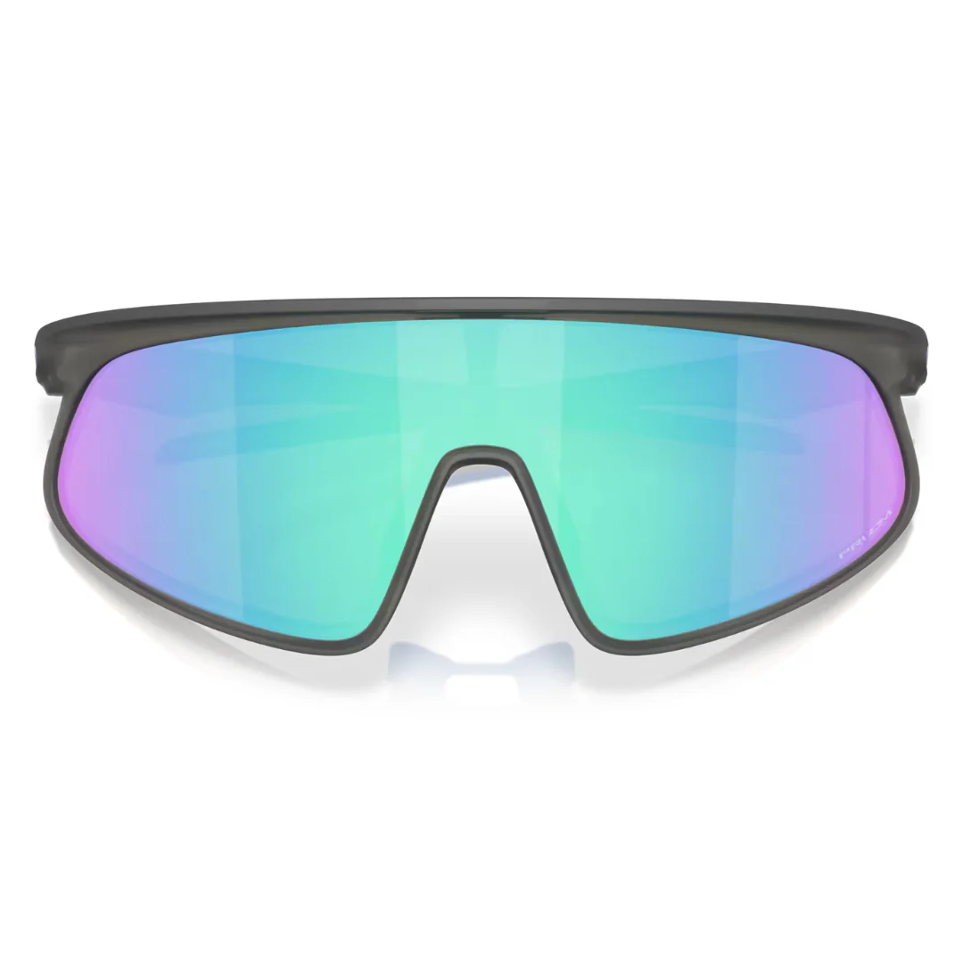 Occhiali Oakley RSLV - Matte Grey Smoke / Prizm Sapphire - Image 3