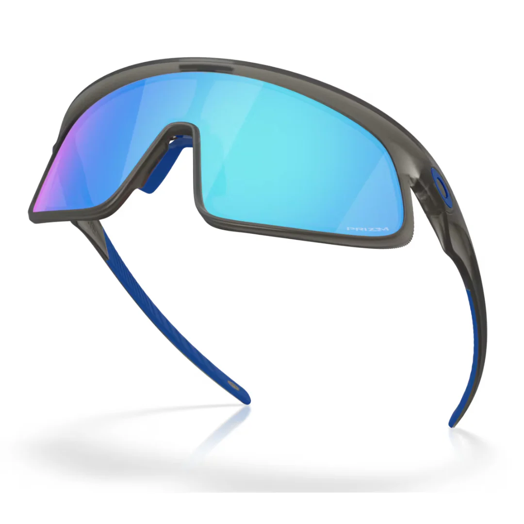 Occhiali Oakley RSLV - Matte Grey Smoke / Prizm Sapphire - Image 5