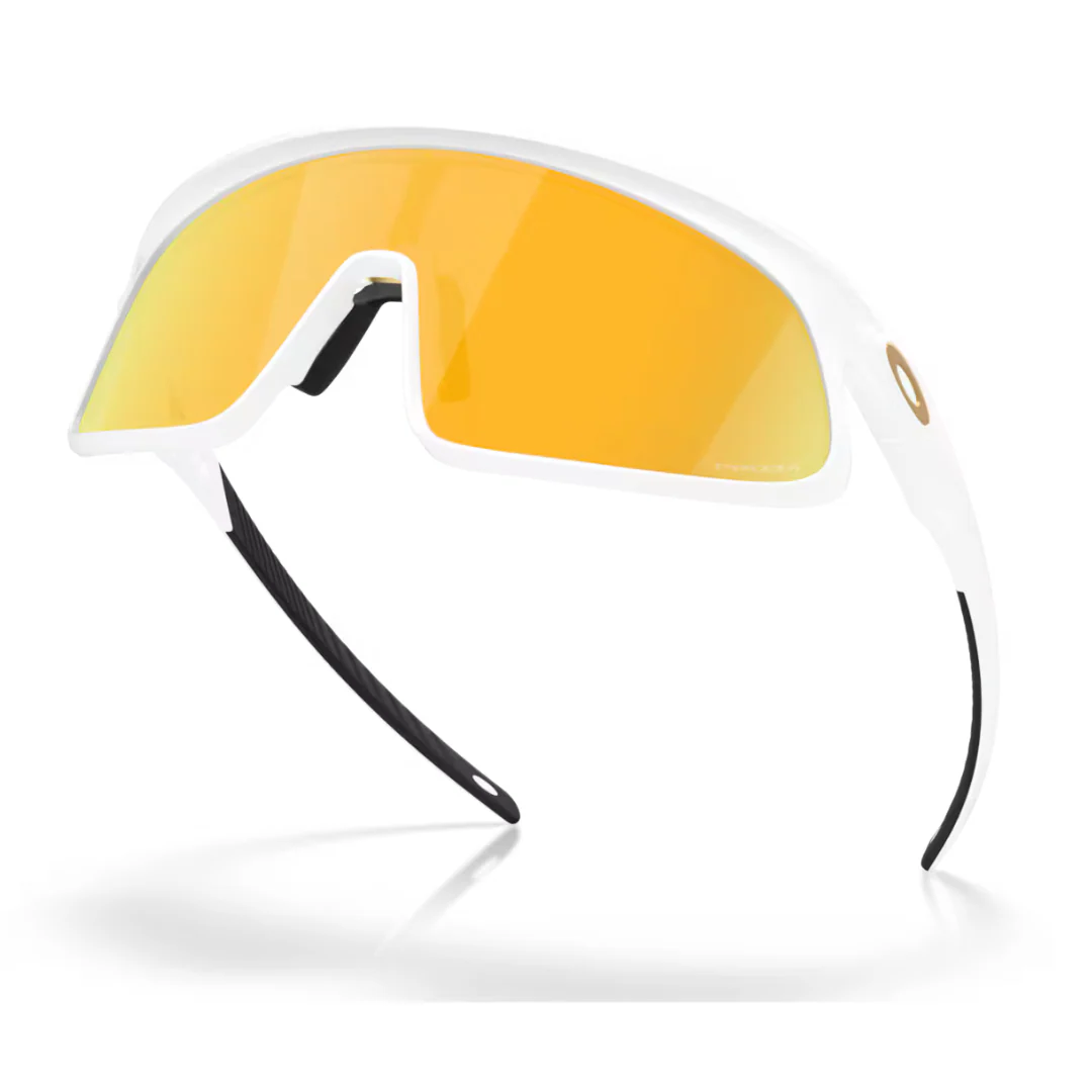 Occhiali Oakley RSLV - Matte White / Prizm 24K - Image 5