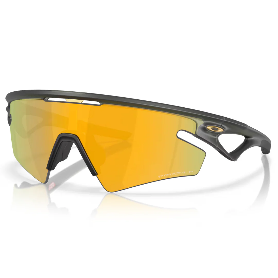 Occhiali Oakley Sphaera Slash - Verde Oliva Opaco / Prizm 24K Polarized
