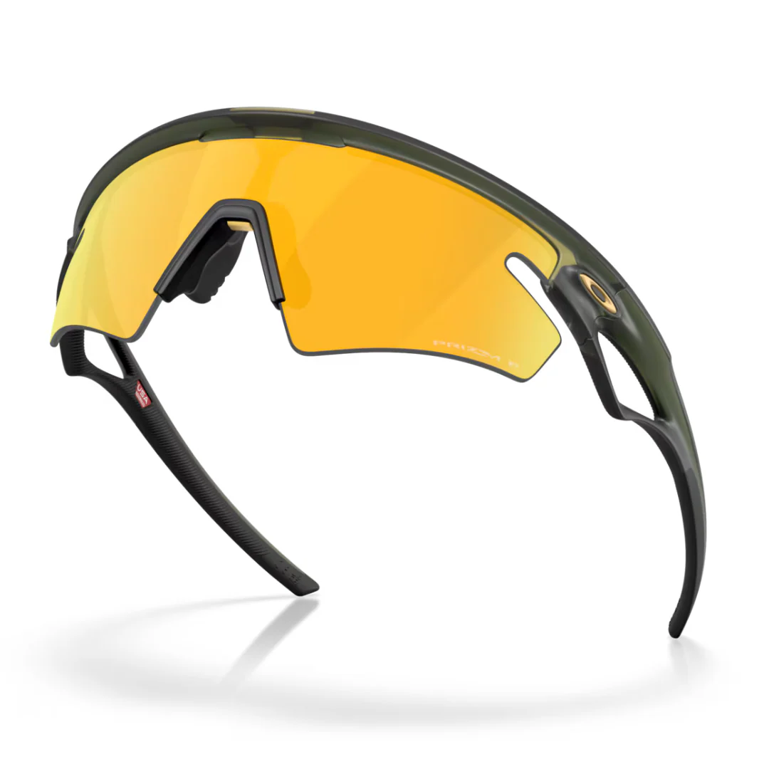 Occhiali Oakley Sphaera Slash - Verde Oliva Opaco / Prizm 24K Polarized - Image 5