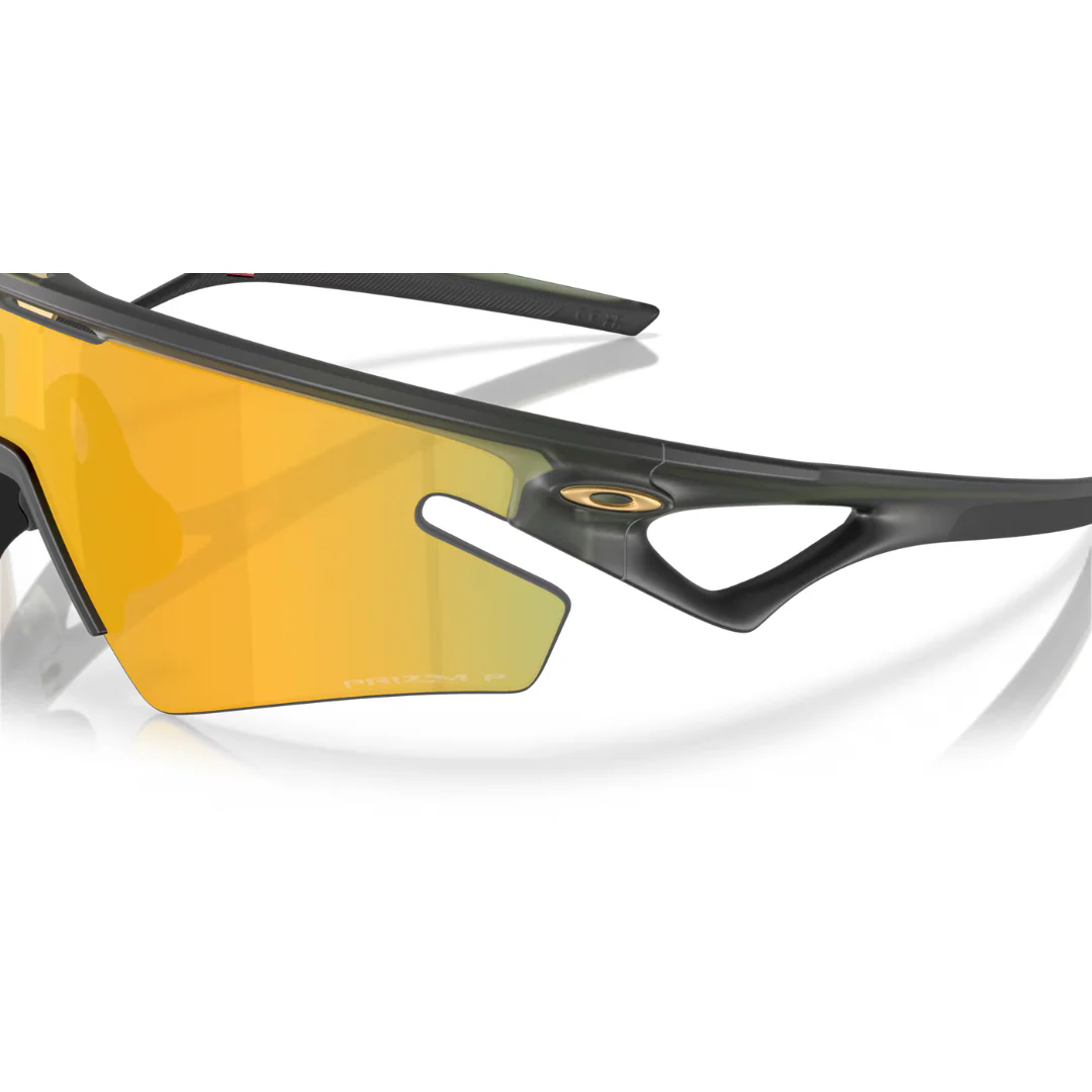 Occhiali Oakley Sphaera Slash - Verde Oliva Opaco / Prizm 24K Polarized - Image 6