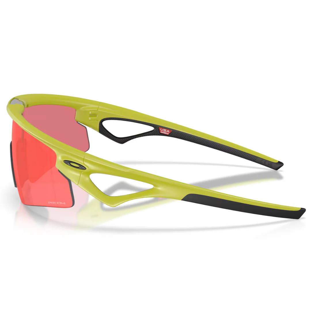Occhiali Oakley Sphaera Strike - Verde Opaco / Prizm Trail Torch - Image 4