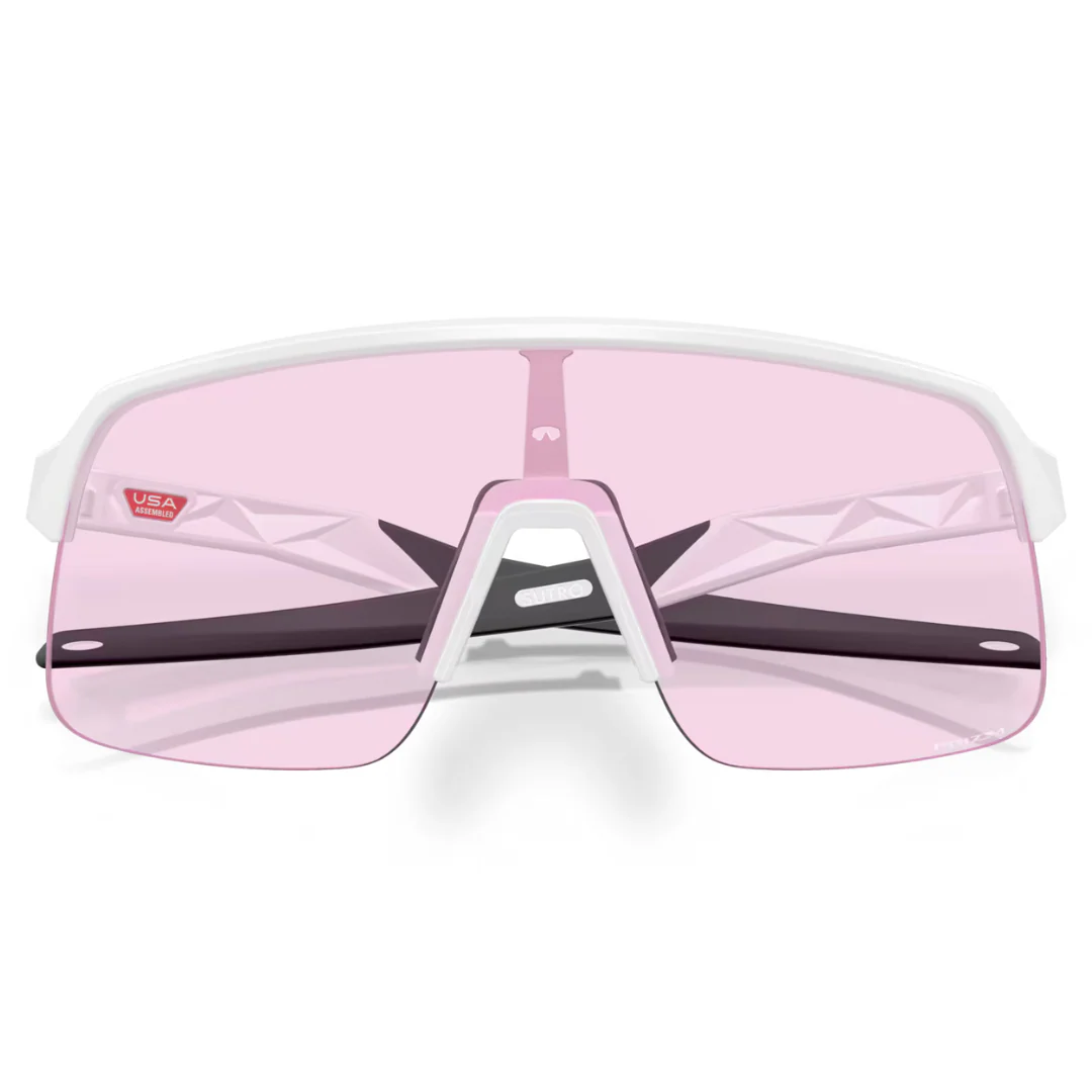 Occhiali Oakley Sutro Lite S - Bianco Opaco / Prizm Low Light - Image 3
