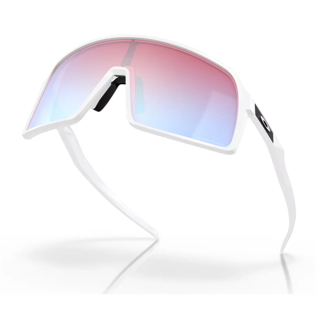 Occhiali Oakley Sutro - Bianco Lucido / Prizm Snow Sapphire - Image 5
