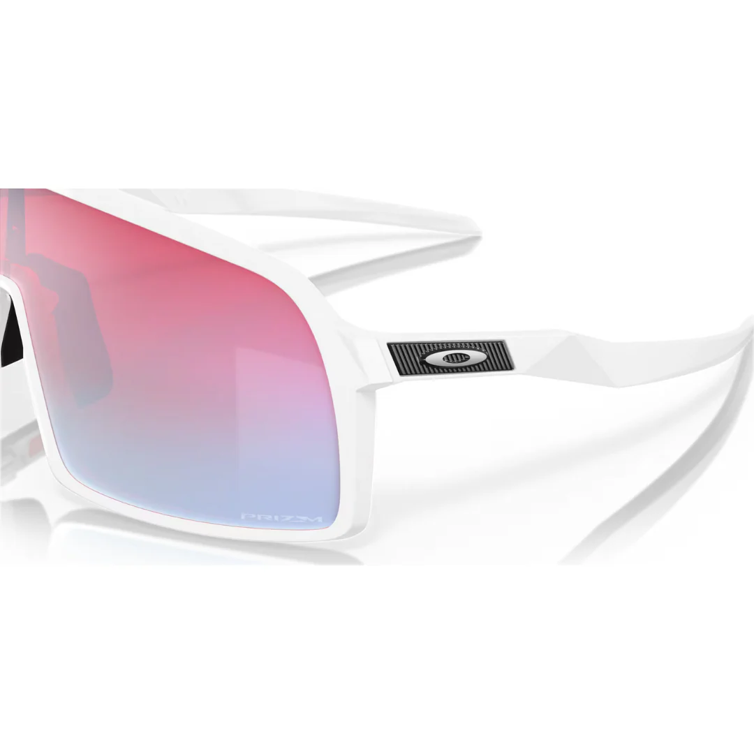 Occhiali Oakley Sutro - Bianco Lucido / Prizm Snow Sapphire - Image 6