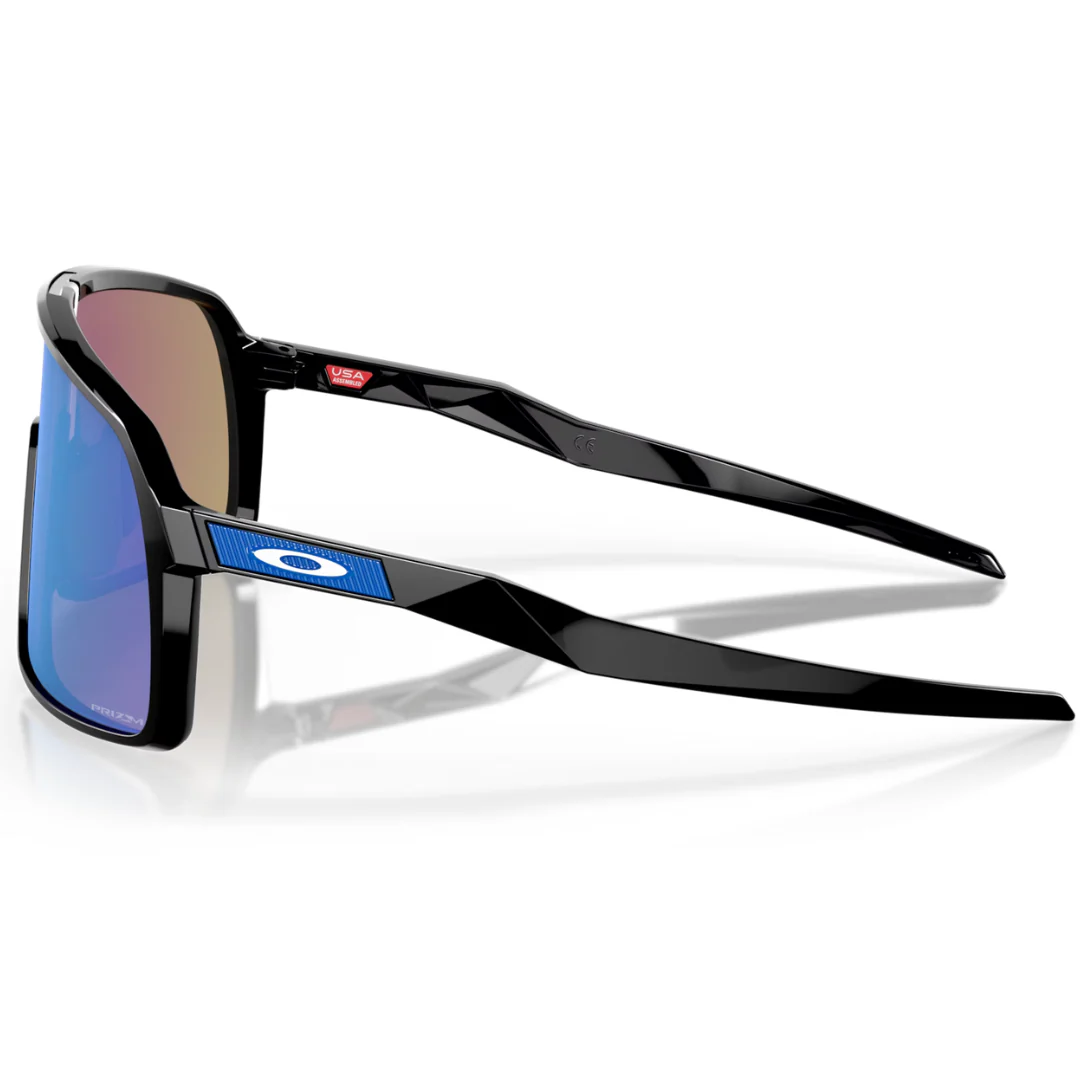 Occhiali Oakley Sutro - Nero Lucido / Prizm Sapphire - Image 4