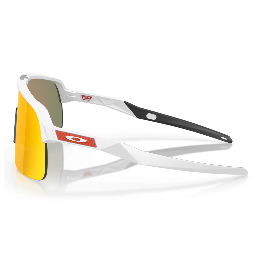 Occhiali Oakley Sutro Lite - Bianco Opaco / Prizm Ruby - Image 3