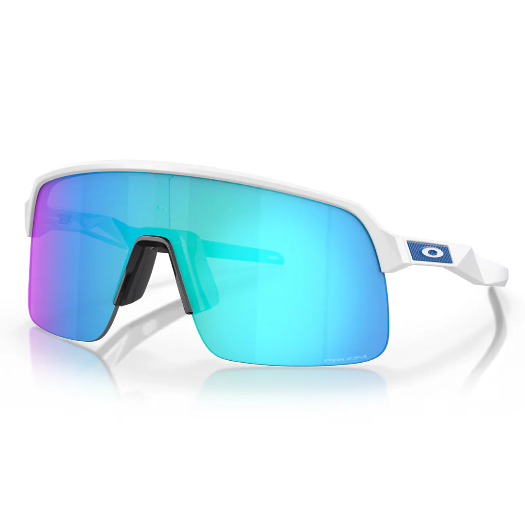 Occhiali Oakley Sutro Lite - Bianco Opaco / Prizm Sapphire