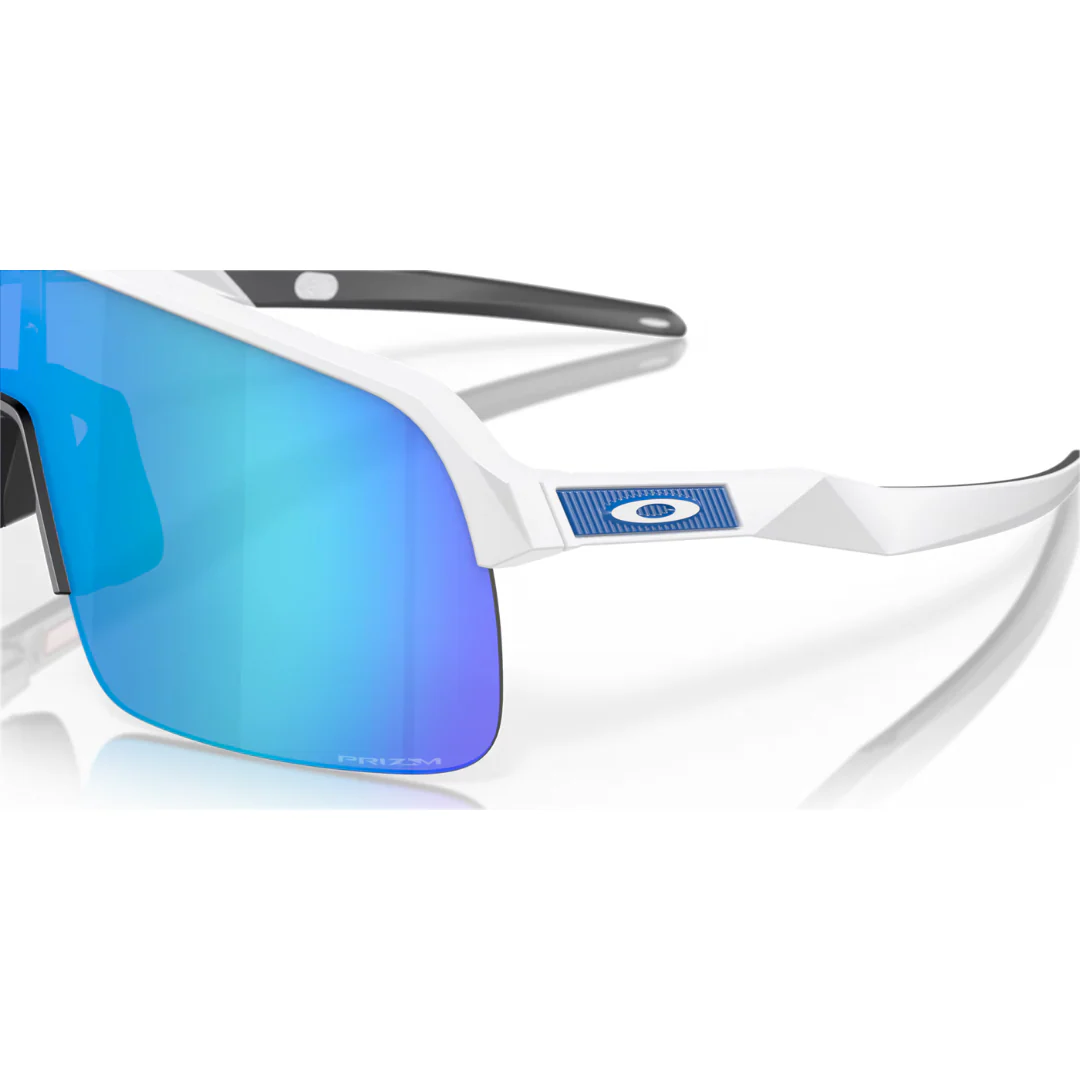 Occhiali Oakley Sutro Lite - Bianco Opaco / Prizm Sapphire - Image 6