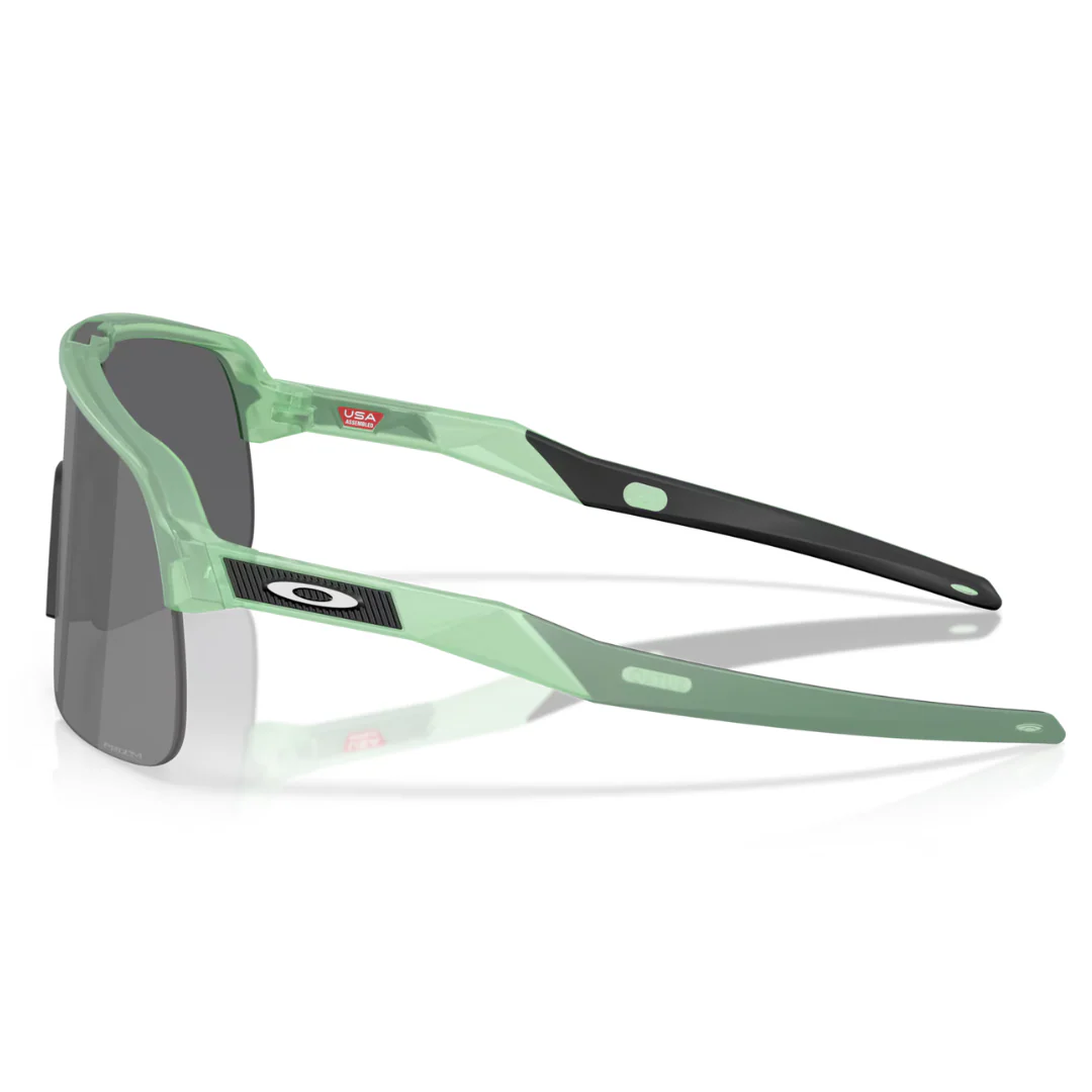 Occhiali Oakley Sutro Lite S - Giada Trasparente Opaco / Prizm Black - Image 4