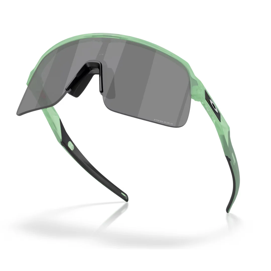 Occhiali Oakley Sutro Lite S - Giada Trasparente Opaco / Prizm Black - Image 5