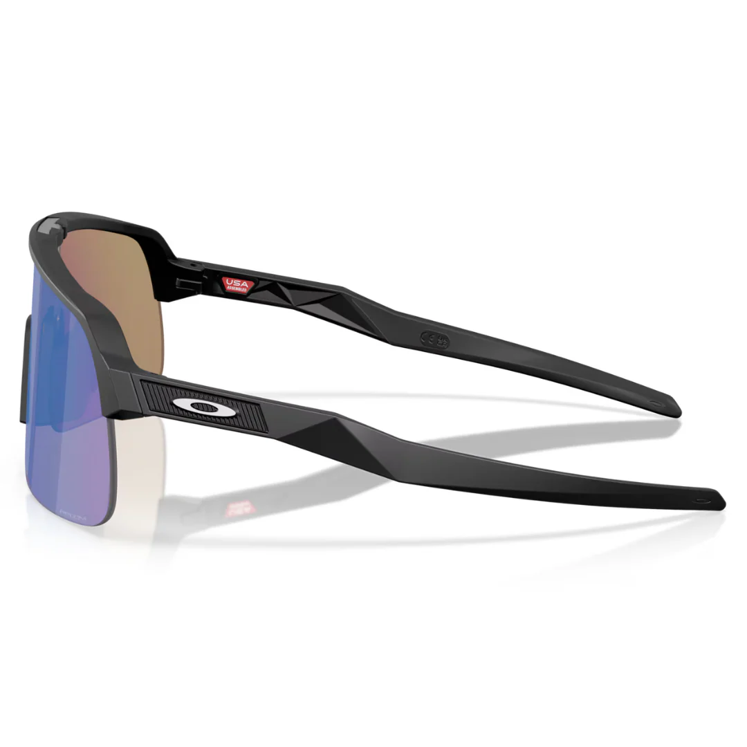 Occhiali Oakley Sutro Lite S - Nero Opaco / Prizm Sapphire - Image 4