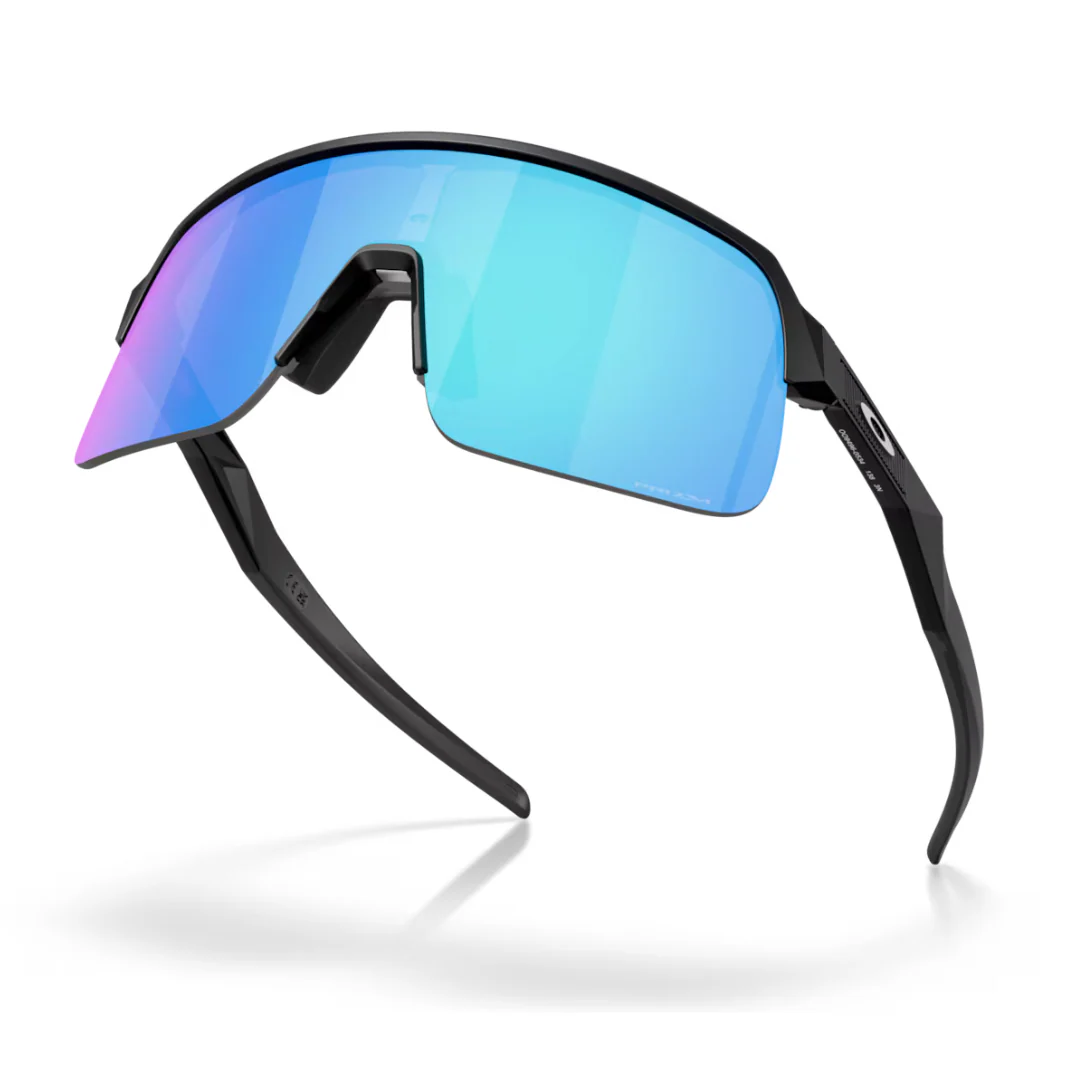 Occhiali Oakley Sutro Lite S - Nero Opaco / Prizm Sapphire - Image 5