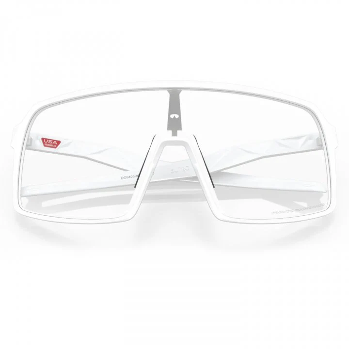 Occhiali Oakley Sutro - Bianco Opaco / Clear Photochromic - Image 5