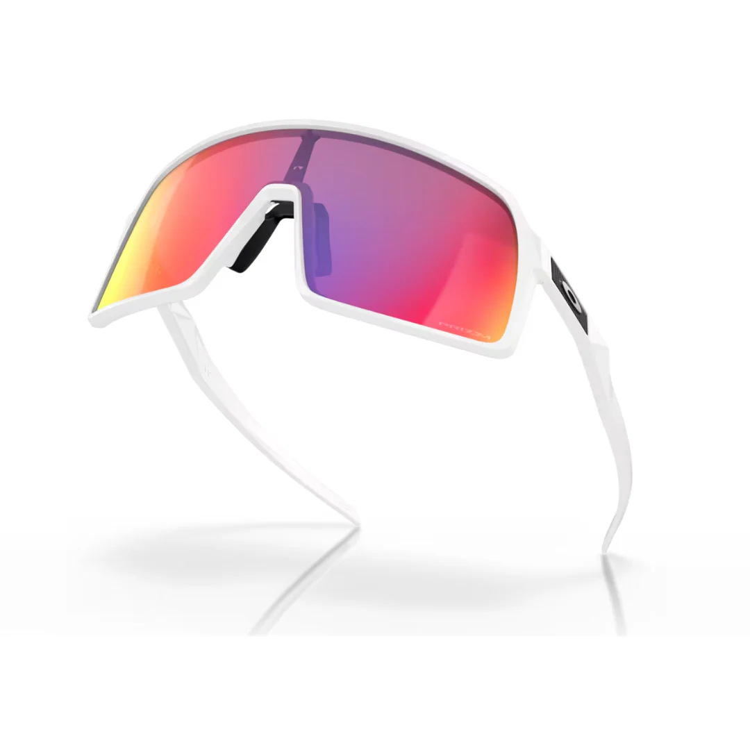 Occhiali Oakley Sutro - Bianco Opaco / Prizm Road - Image 4