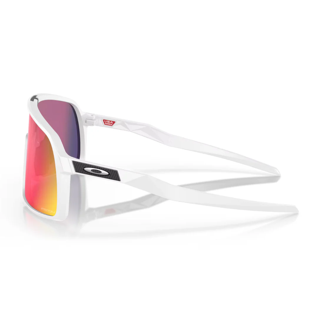 Occhiali Oakley Sutro - Bianco Opaco / Prizm Road - Image 5