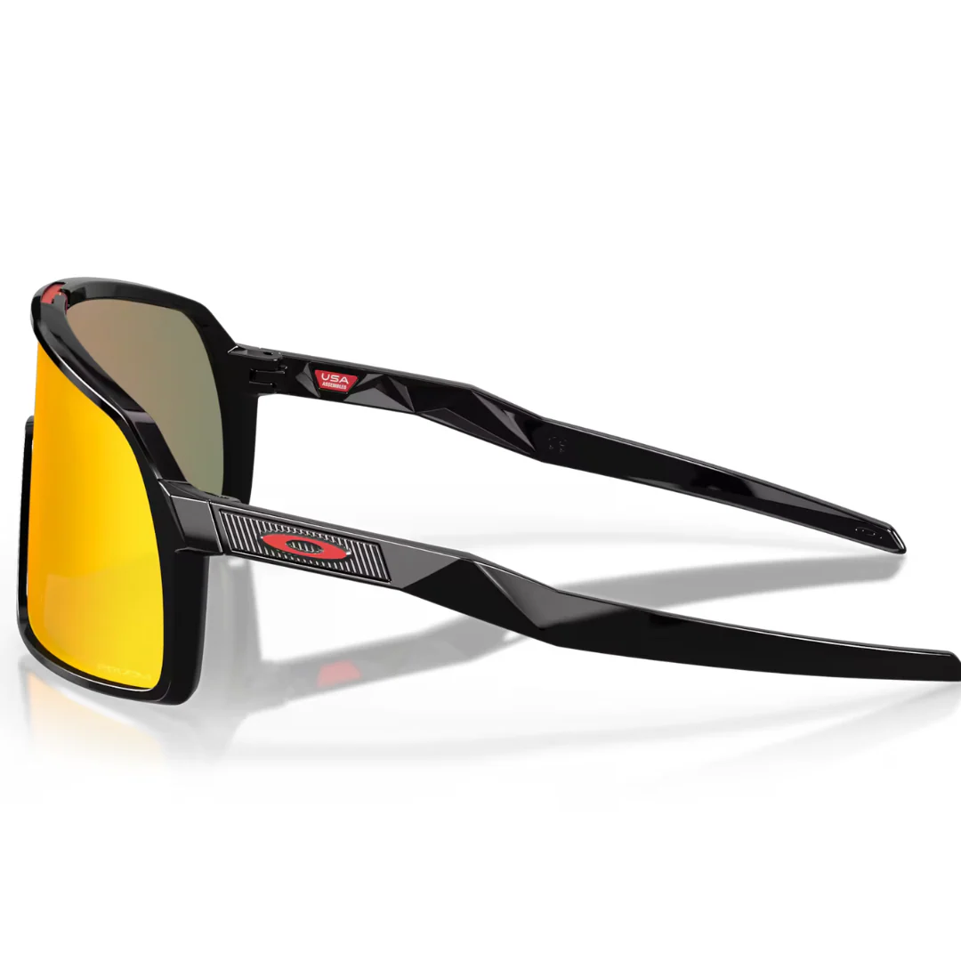 Occhiali Oakley Sutro S - Nero Lucido / Prizm Ruby - Image 2