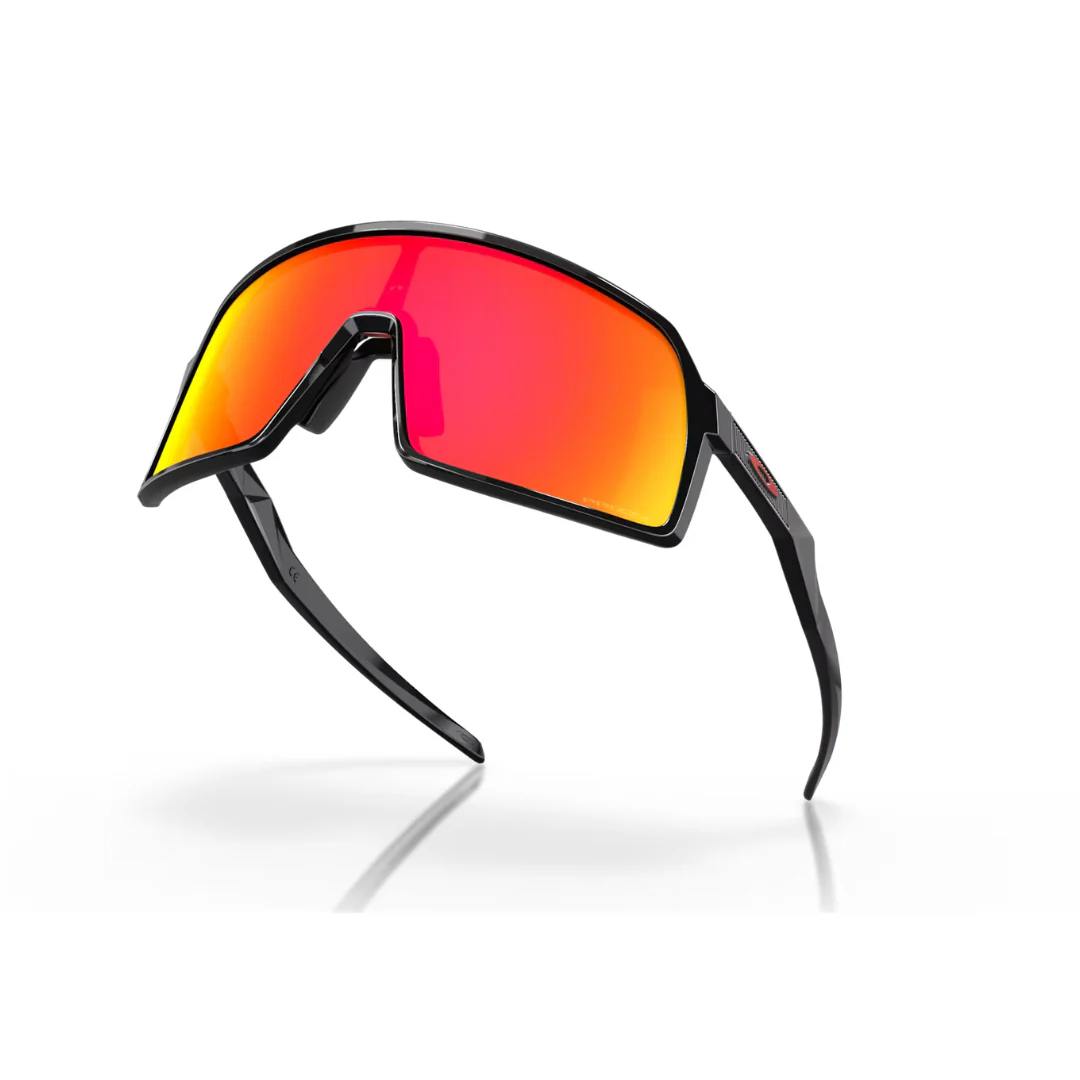 Occhiali Oakley Sutro S - Nero Lucido / Prizm Ruby - Image 4