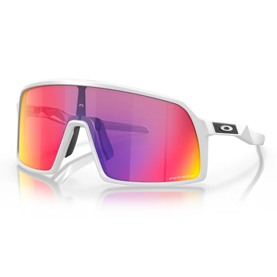 Occhiali Oakley Sutro S - Bianco Opaco / Prizm Road