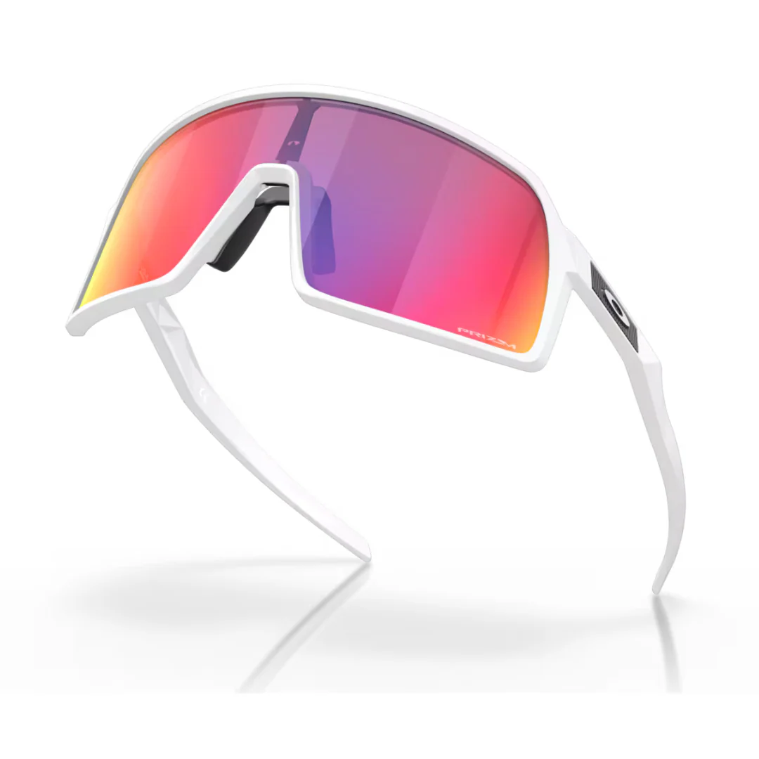 Occhiali Oakley Sutro S - Bianco Opaco / Prizm Road - Image 4