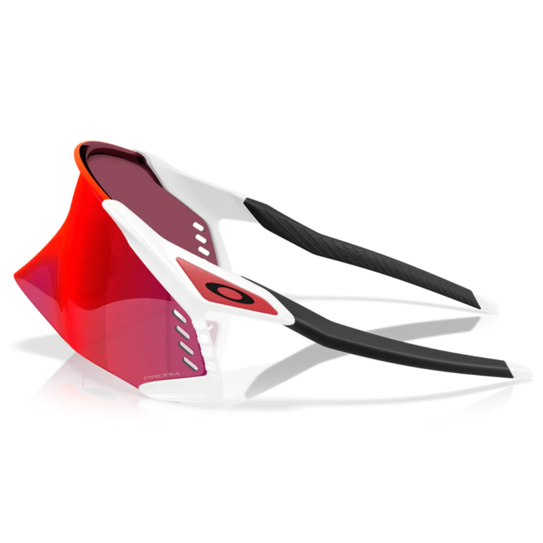 Occhiali Oakley Velo Kato - Bianco Opaco / Prizm Road - Image 3
