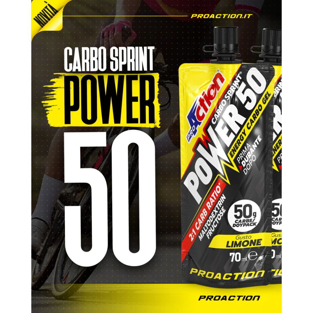 Pro Action Carbo Sprint Power 50 Arancia - Image 2