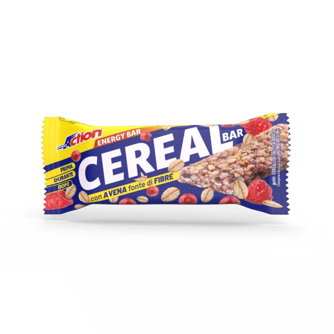 Pro Action Cereal Bar Cereali Frutti di Bosco