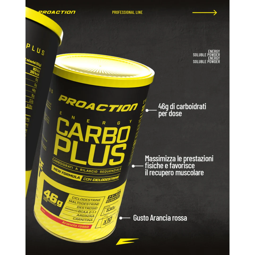 Pro Action Integratore Carbo Plus PRO Arancia Rossa - Image 6