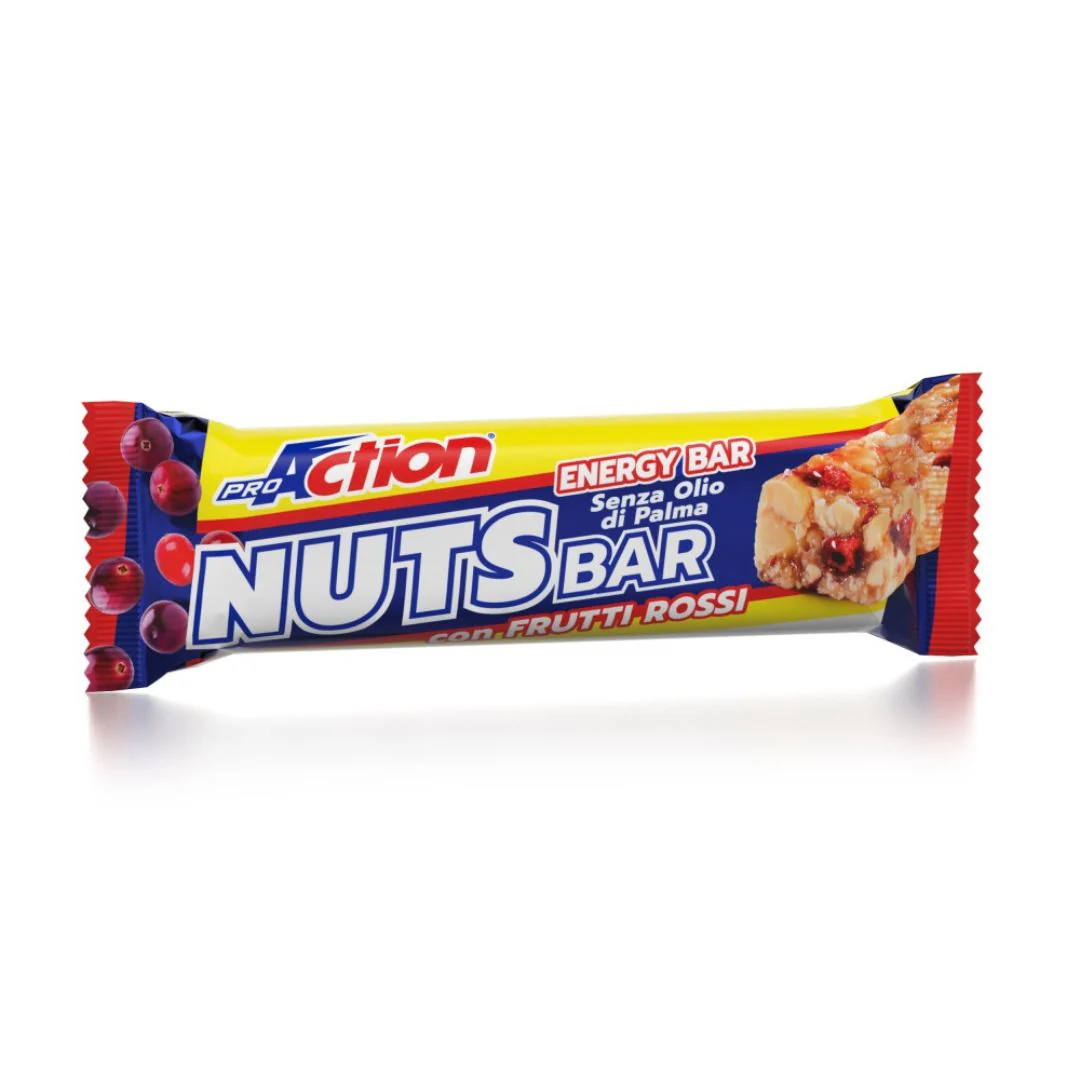 Pro Action Nuts Bar Frutti Rossi