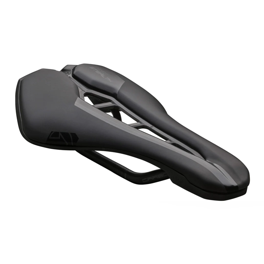 Sella Pro Stealth Team Carbonio 142mm - Nero