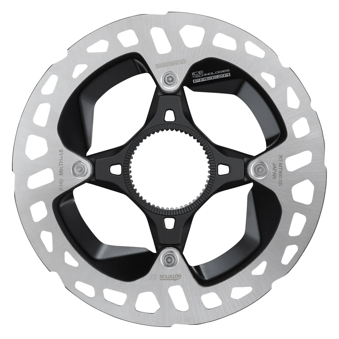 Rotore del Freno a Disco Shimano RT-MT900 Center Lock Ice Technologies Freeza