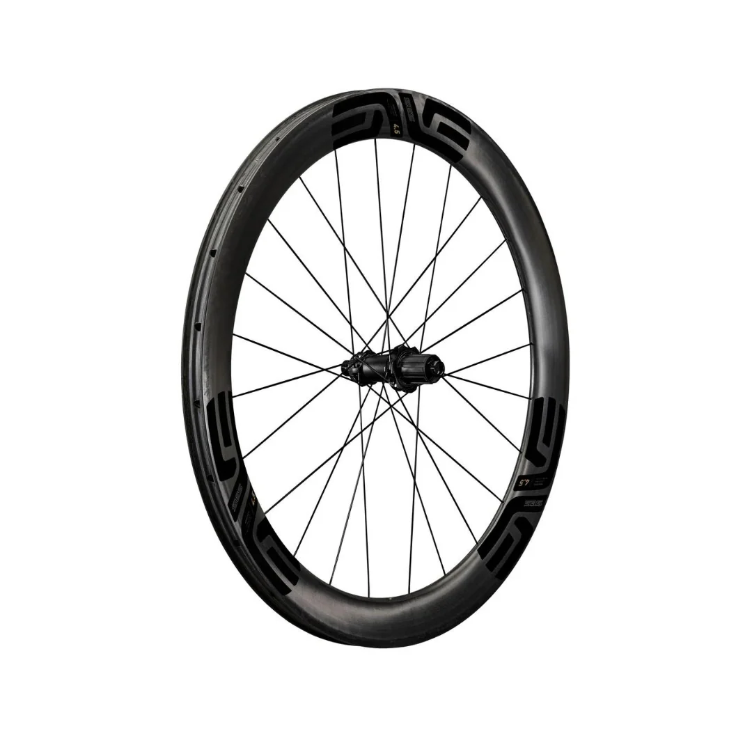 Ruote Enve SES 4.5c Disc Tubeless nuovo mozzo - Nero - Image 3