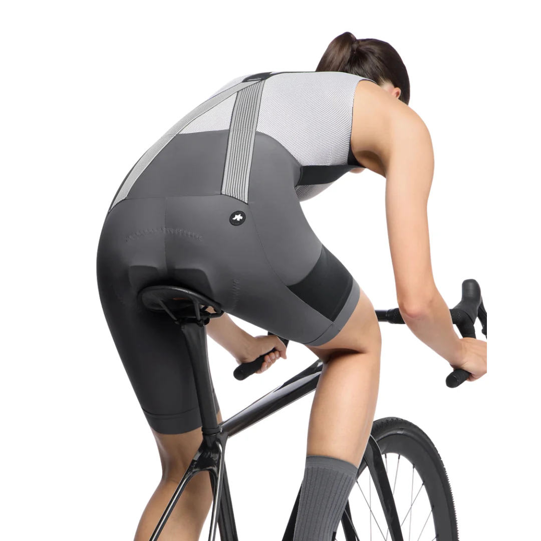 Salopette Assos Donna Tactica Kieskäfer Gravel Bib Shorts T5 - Grigio - Image 6