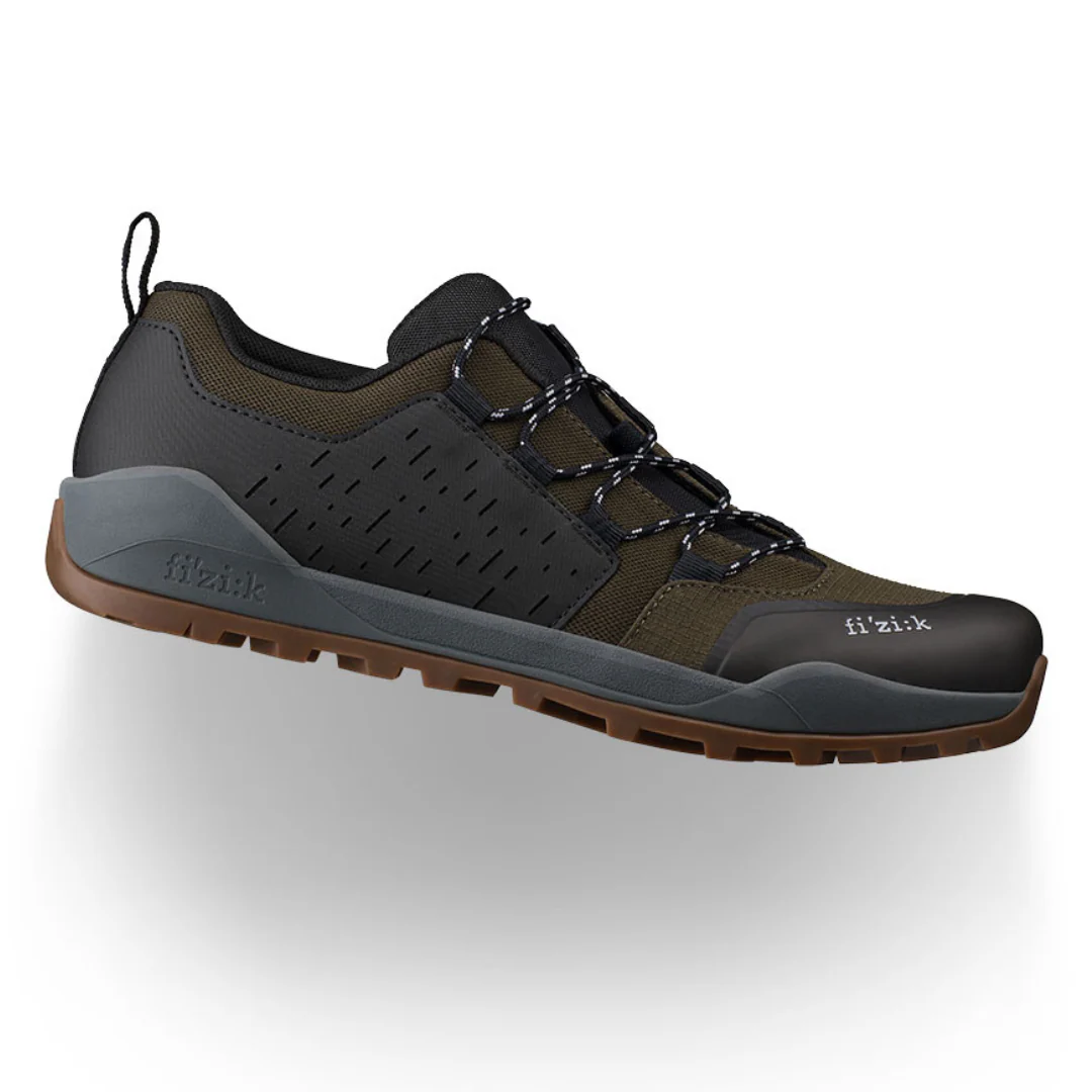 Scarpe Fizik Terra Ergolace X2 - Verde Oliva / Caramello