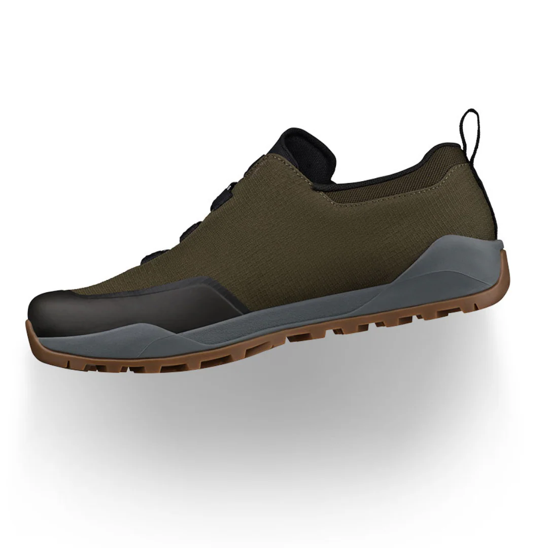Scarpe Fizik Terra Ergolace X2 - Verde Oliva / Caramello - Image 2