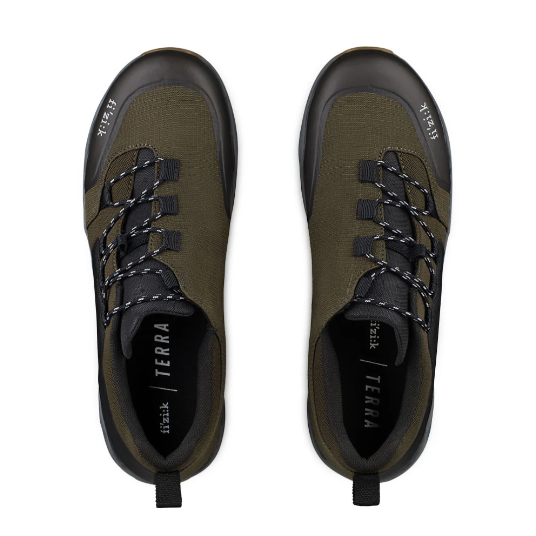 Scarpe Fizik Terra Ergolace X2 - Verde Oliva / Caramello - Image 3
