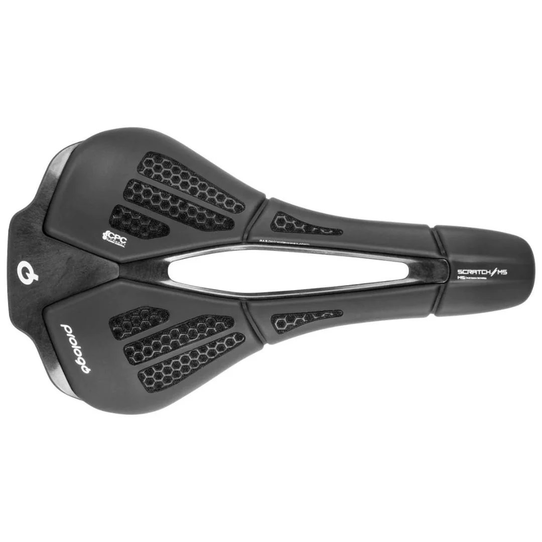 Sella Prologo Scratch M5 PAS CPC, Forchetta NACK - Nero