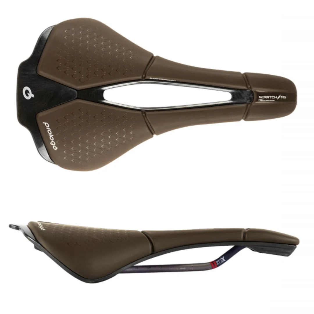 Sella Prologo Scratch M5 PAS Tirox 140mm - Marrone