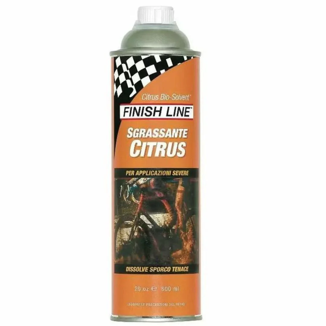 Sgrassante Finish Line Citrus Biosolvente Goccia 600ml