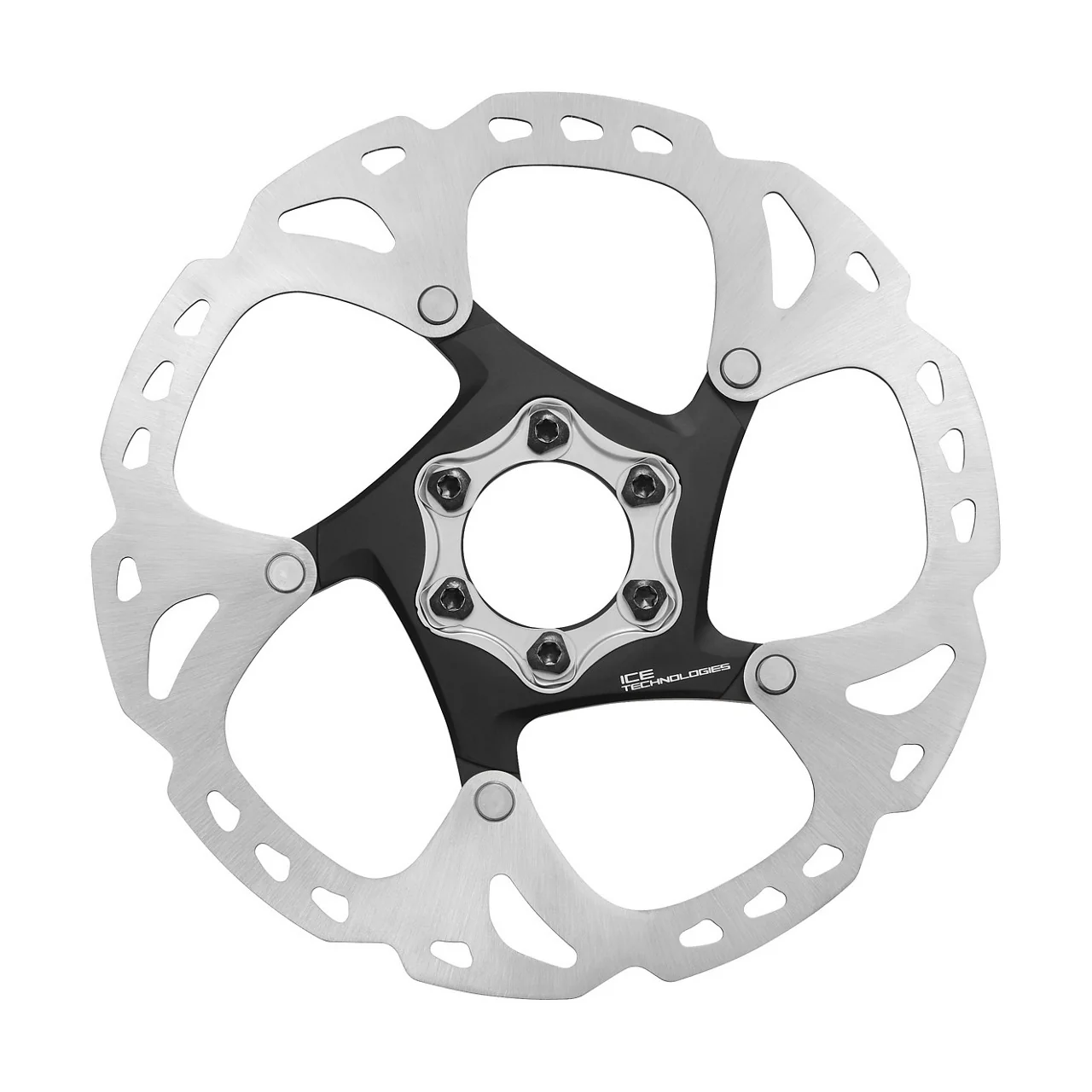 Rotore del Freno a Disco Shimano SM-RT86 6 Perni Ice Technologies 203mm