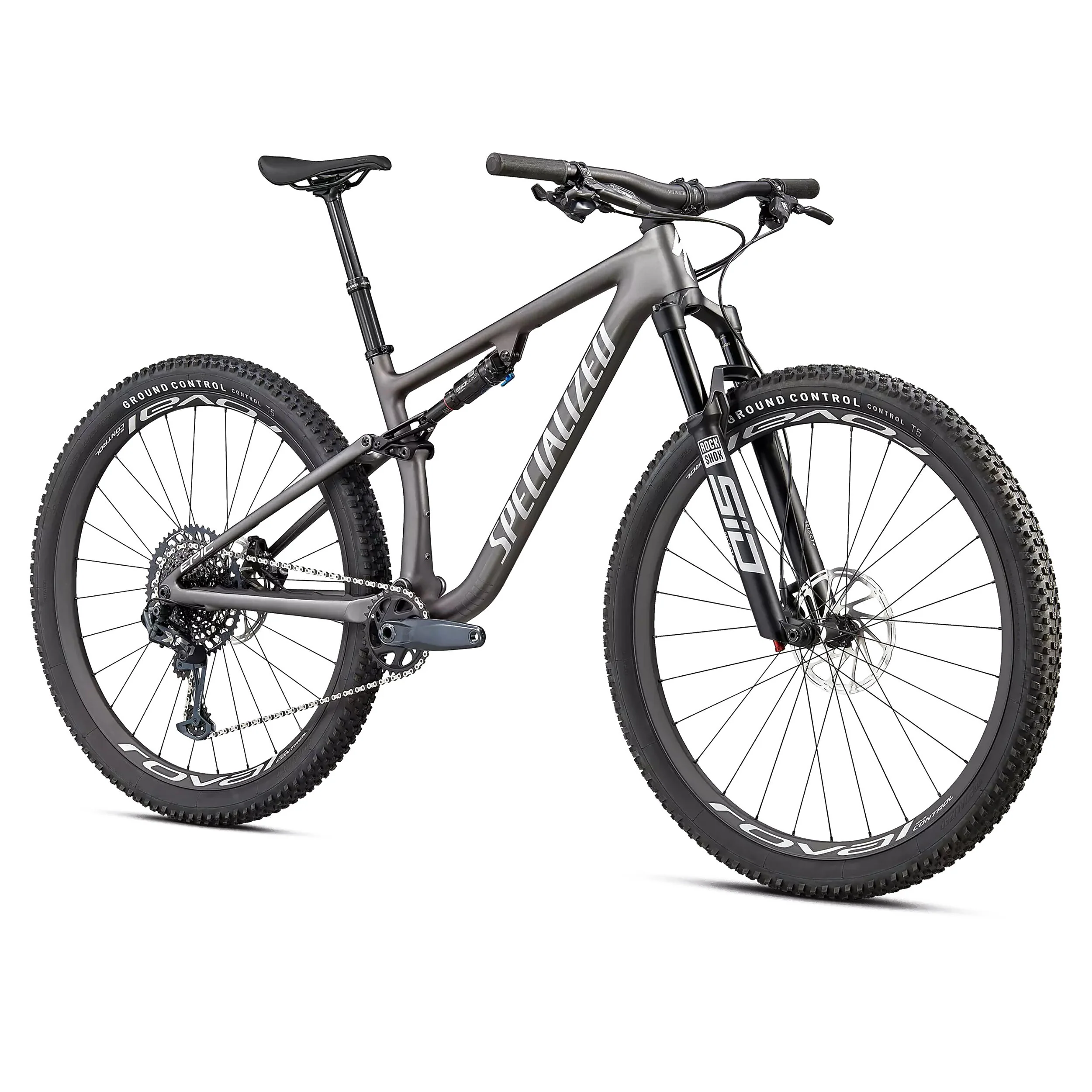 Bicicletta Specialized Epic EVO Expert - Grigio Scuro - Image 3