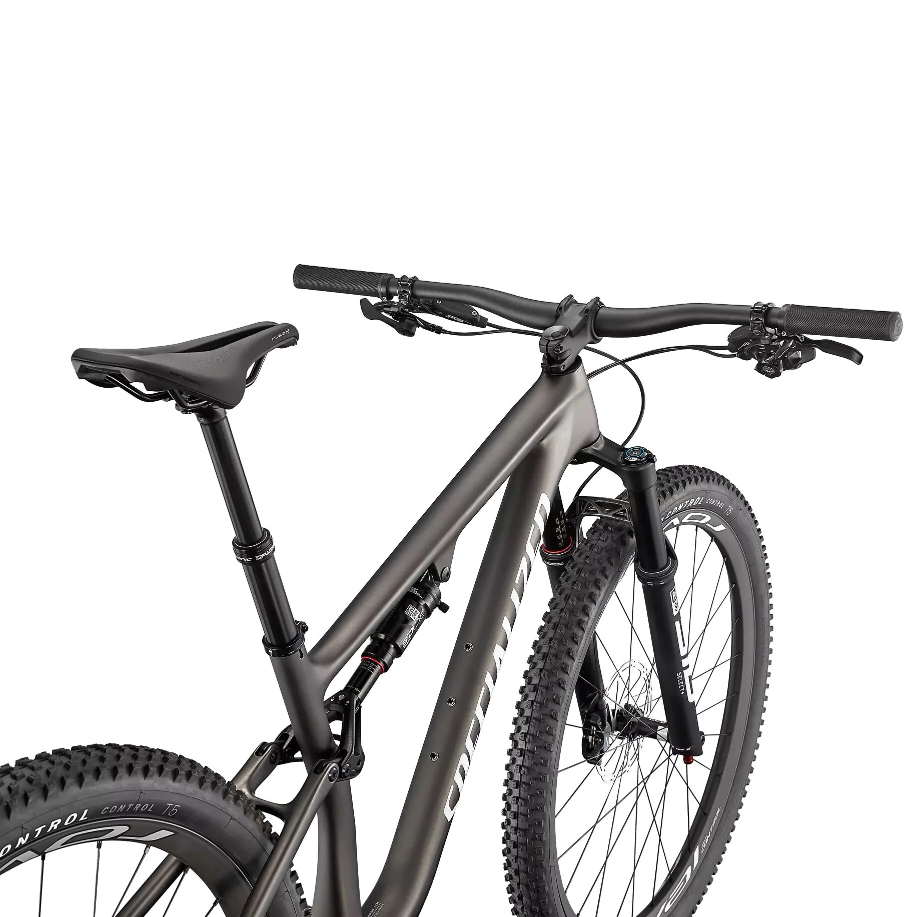 Bicicletta Specialized Epic EVO Expert - Grigio Scuro - Image 4