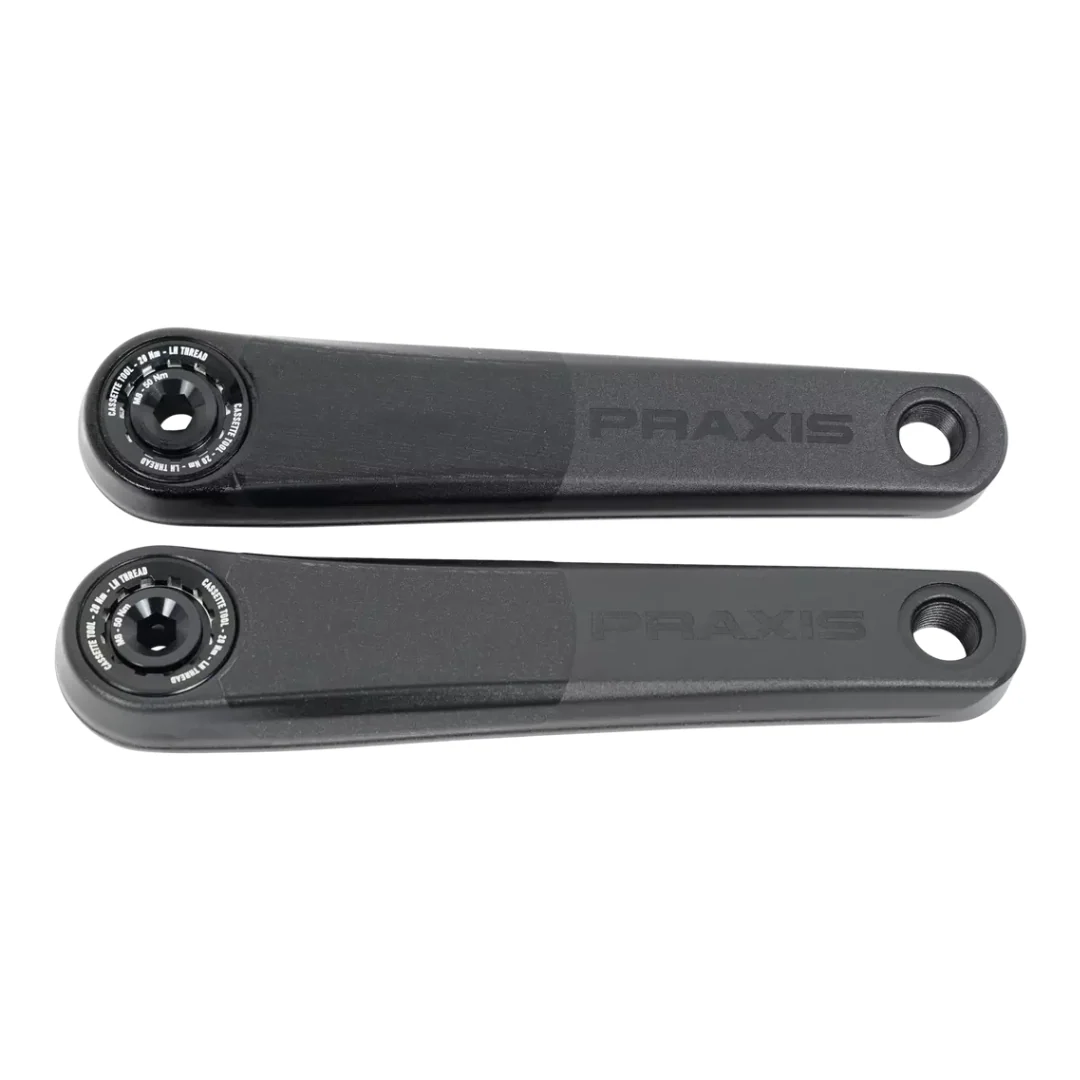 Coppia Pedivelle Specialized in Alluminio per Turbo Levo SL 165mm - Nero