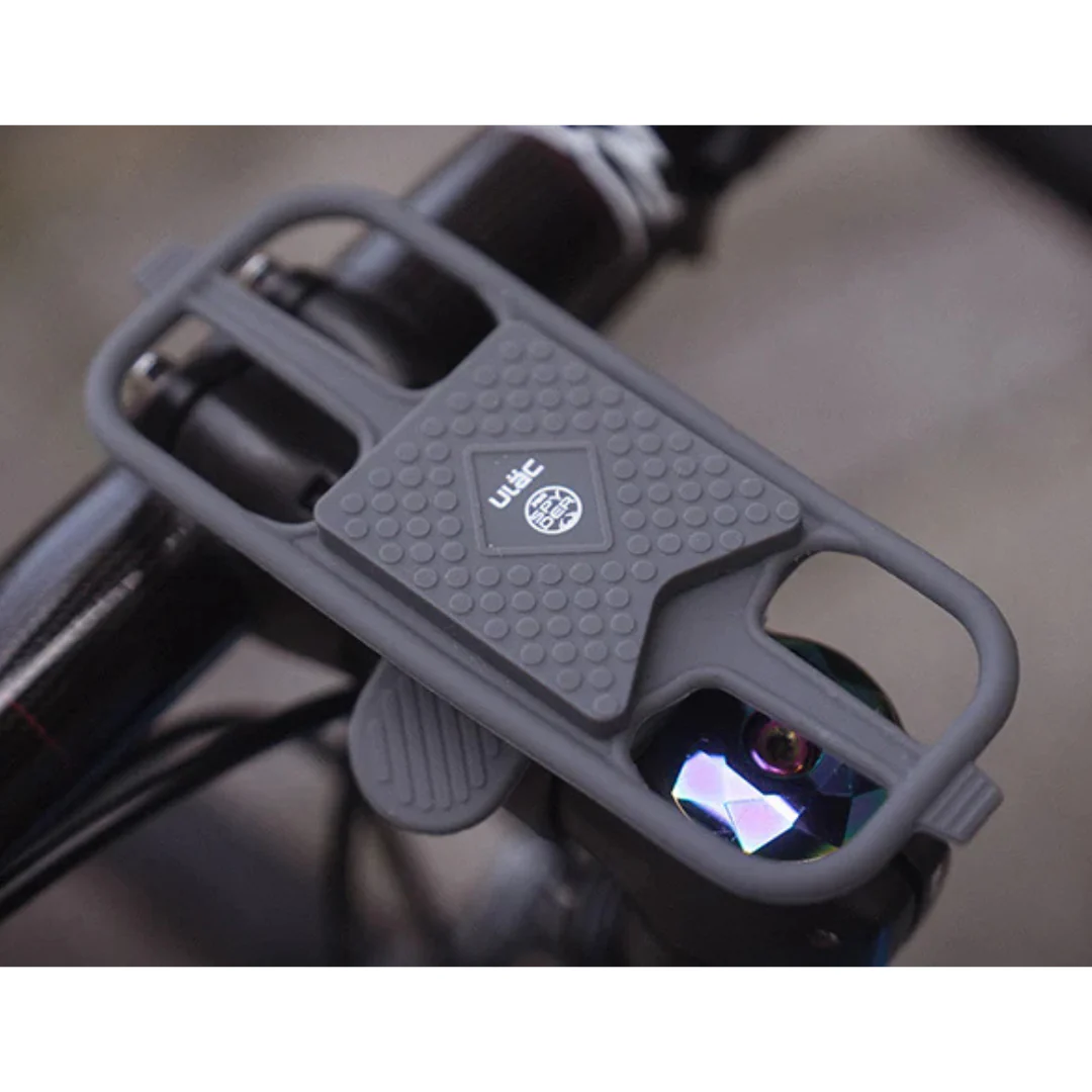 Supporto Smartphone Ulac Spyder Team Pro per Attacco Manubrio in Silicone - Nero - Image 2