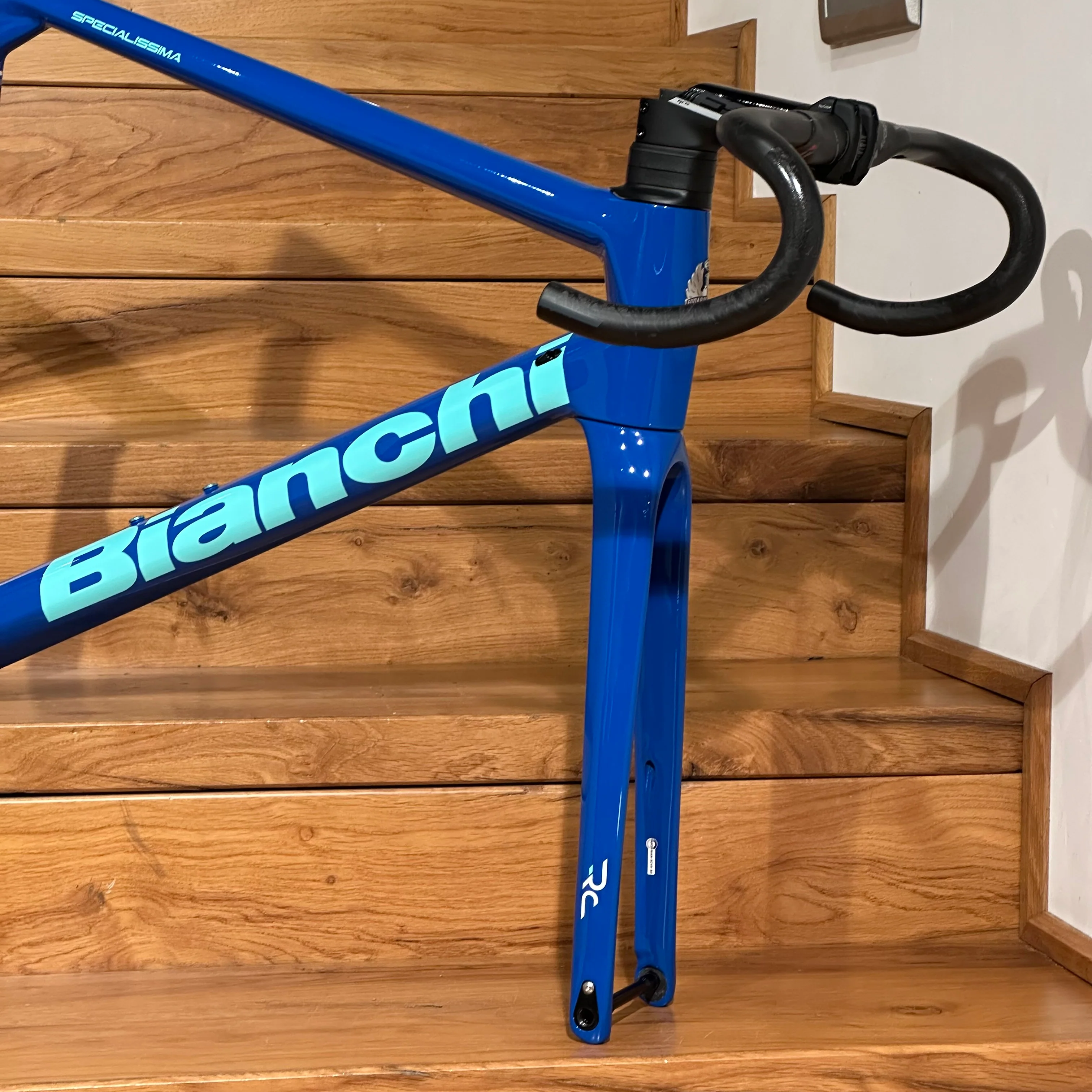 Telaio Bianchi Specialissima CV - Blu - Demo - Image 2