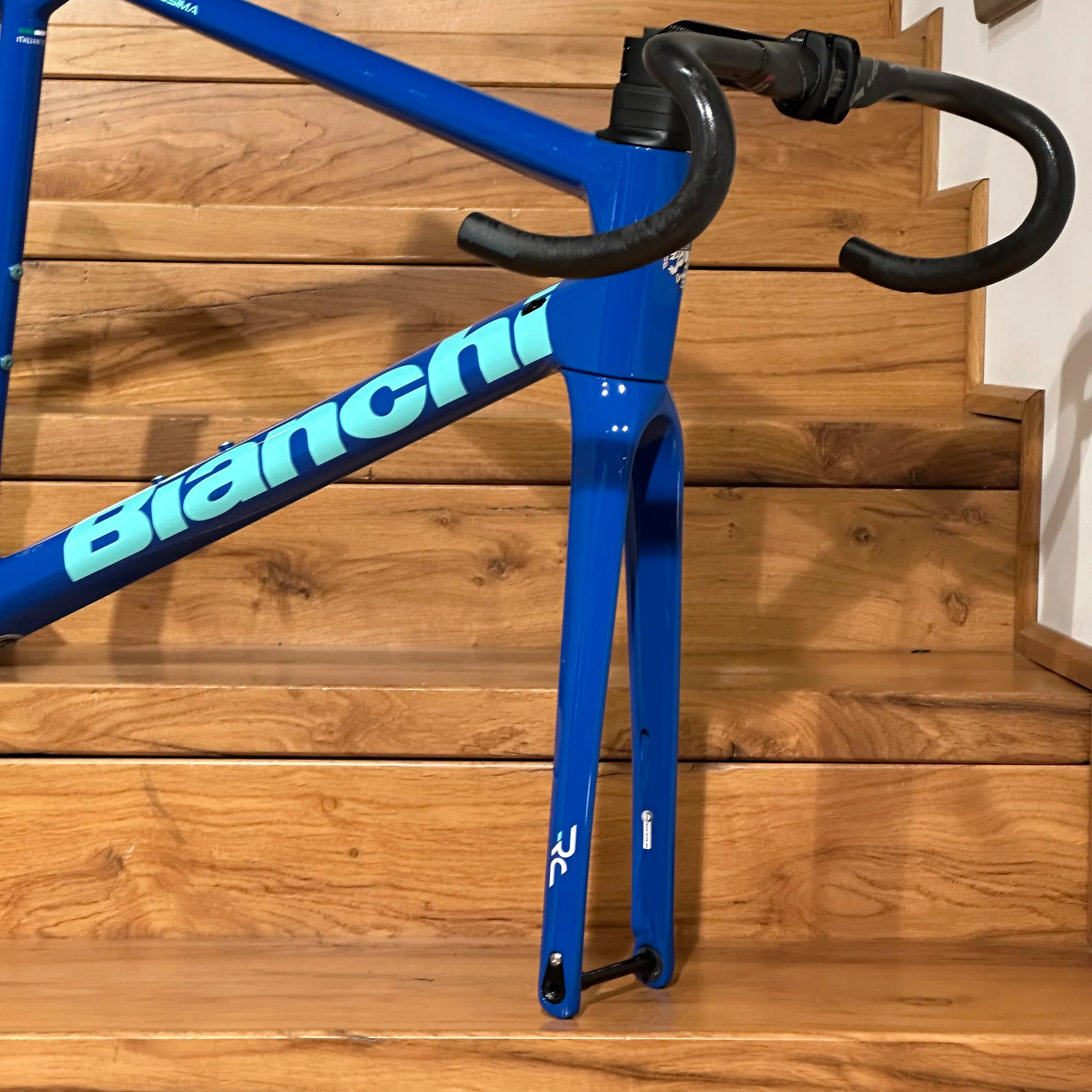 Telaio Bianchi Specialissima CV - Blu - Demo - Image 4
