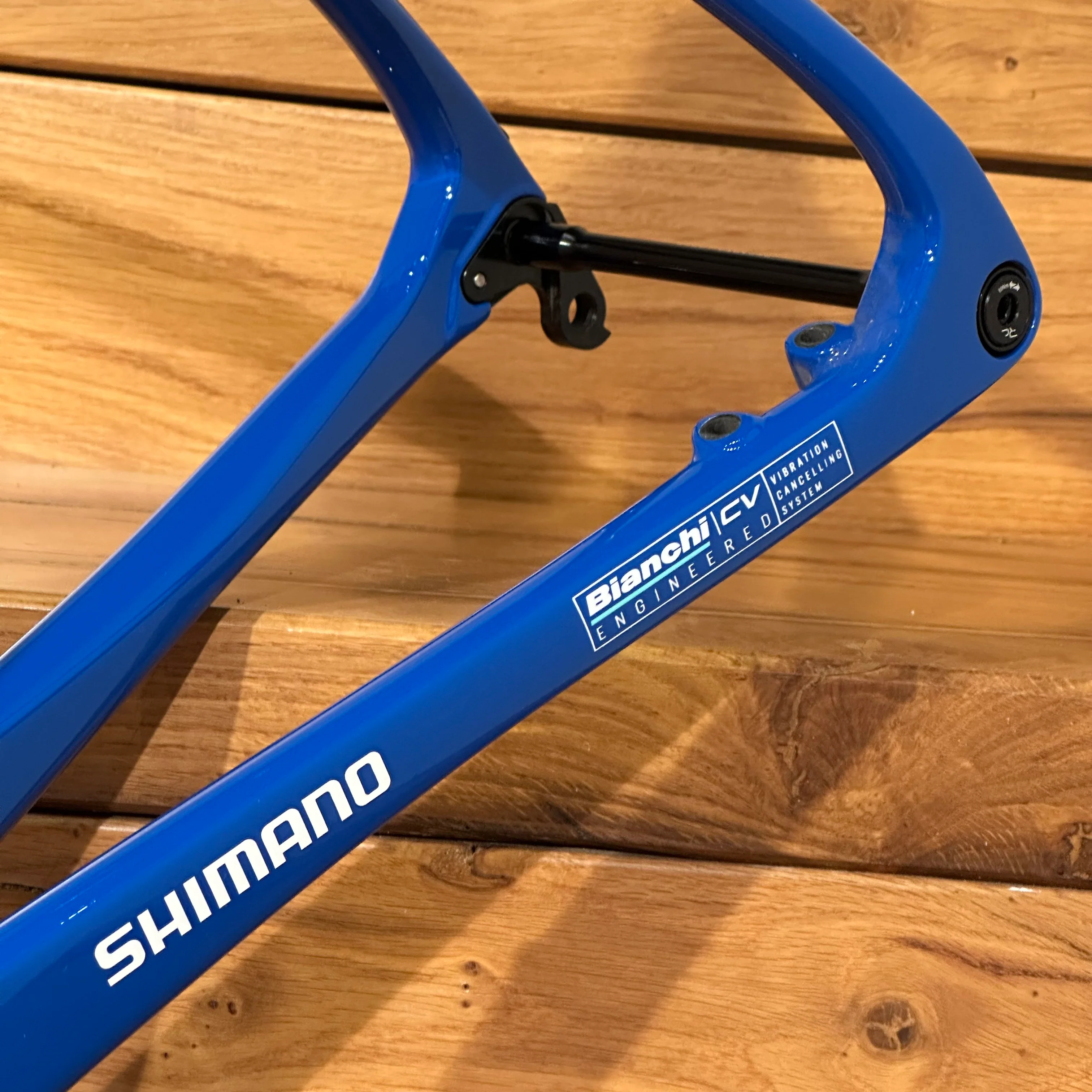 Telaio Bianchi Specialissima CV - Blu - Demo - Image 9
