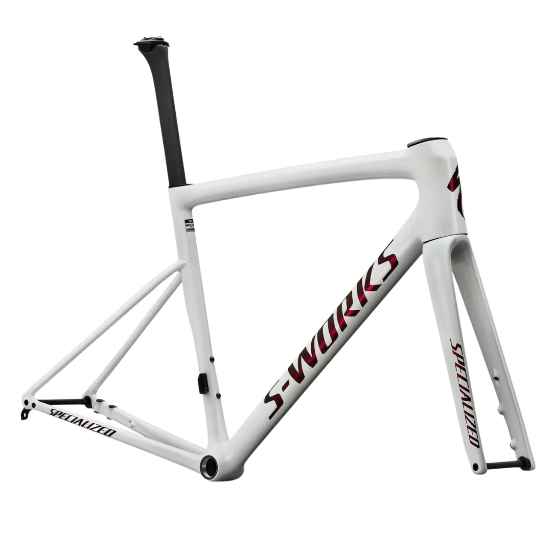 Telaio Specialized S-Works Tarmac SL8 - Bianco Rosso - Image 2